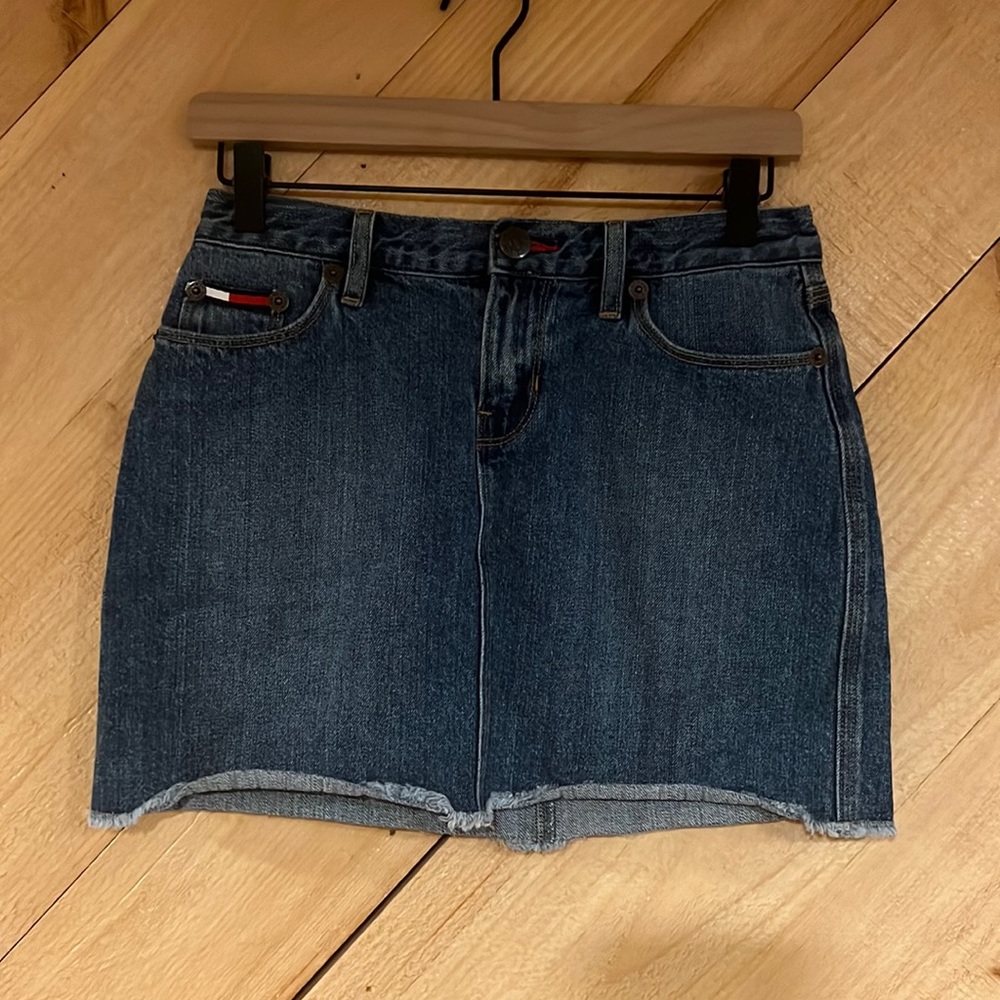 Tommy Jeans Denim Mini Skirt - Size 3